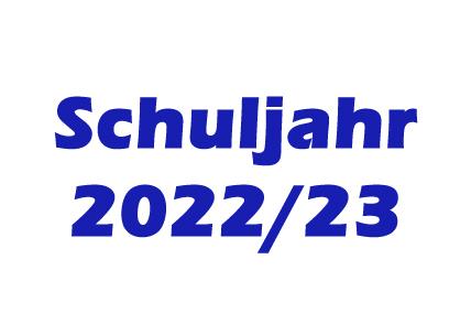 Schuljahr 2022/23